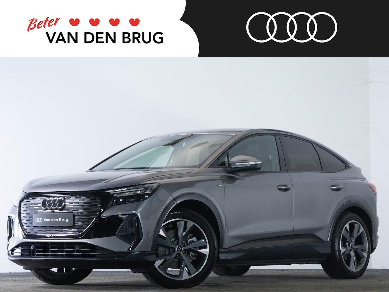 Audi Q4 Sportback e-tron - S-Line 40 204 PK 77 kWh | LED Matrix | Augmented Reality | Adaptieve Cruise Control | Memo - AutoWereld.nl