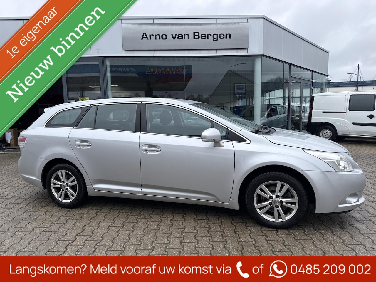 Toyota Avensis Wagon - 2.0 VVTi Dynamic 2.0 VVTi Dynamic, AUTOMAAT, climatronic, cruisecontrol, pdc, trekhaak, van 1e eigenaar !! - AutoWereld.nl