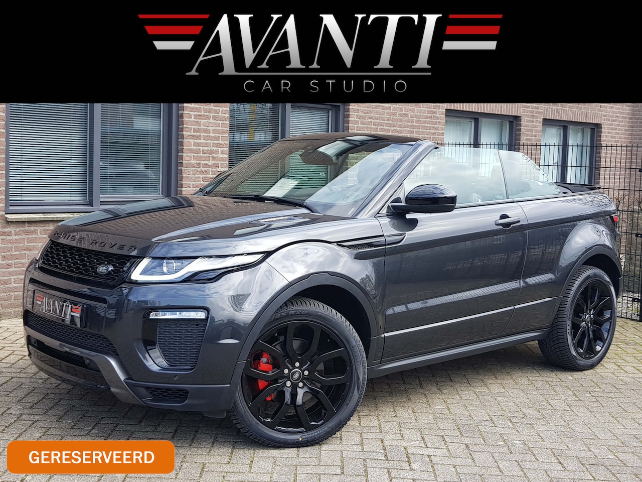 Land Rover Range Rover Evoque - Convertible 2.0 Si4 HSE Dynamic BLACK EDITION NAVI STUUR STOEL VERWARMING ZEER LUXE UITVOE - AutoWereld.nl