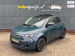 Fiat 500 - La Prima 42 kWh *schuifdak *leer *carplay * 4season