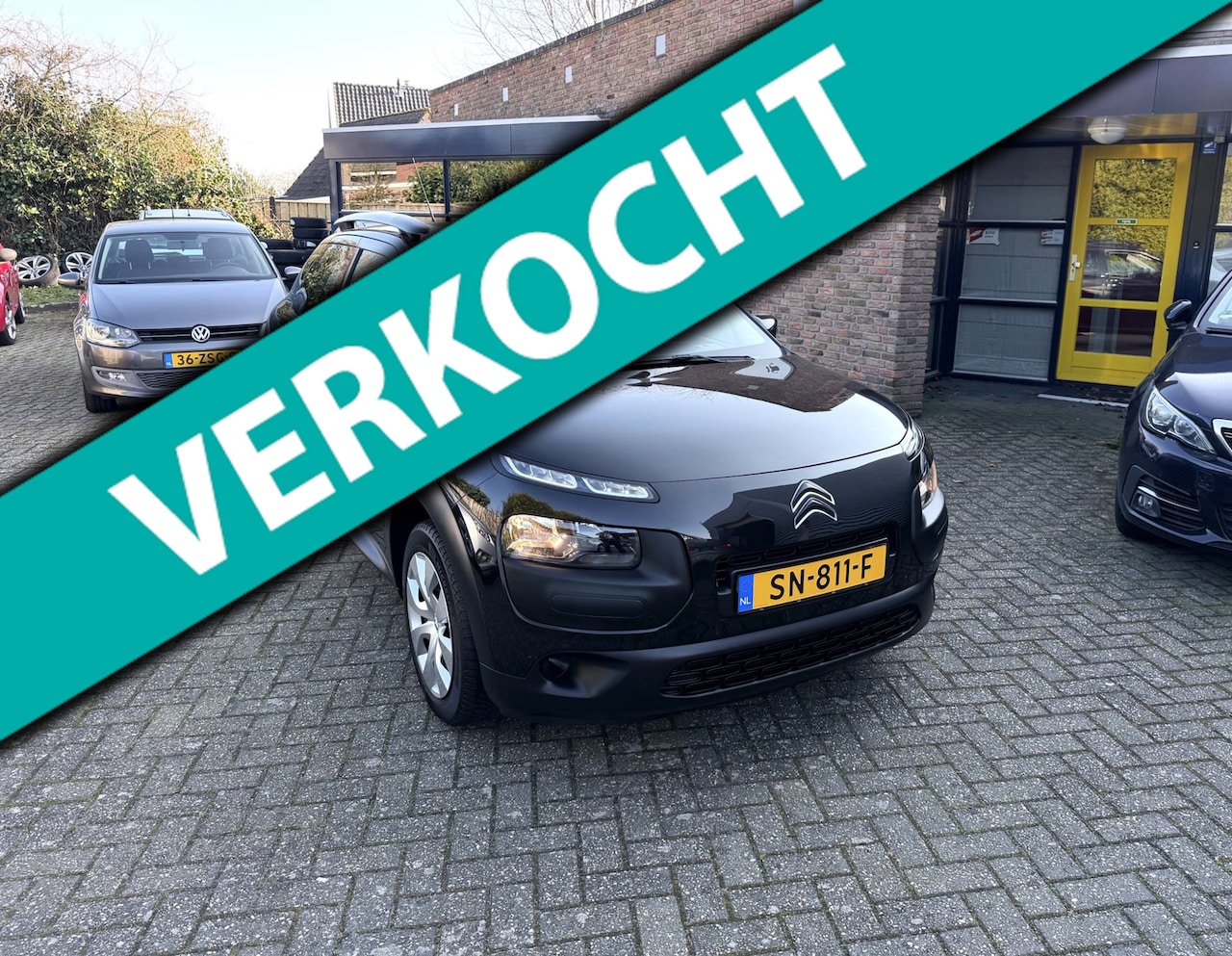 Citroën C4 Cactus - /zeer mooie en dealer onderhouden/airco/navi/lage km+NAP/Nw Apk!!! - AutoWereld.nl