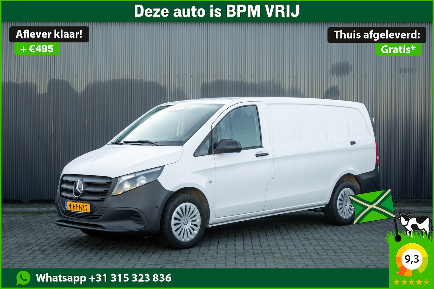 Mercedes-Benz Vito - 116 CDI L2H1 | Facelift | 163 PK | Mbux | Navi | Camera | Cruise | Carplay - AutoWereld.nl