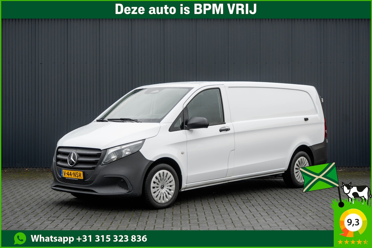 Mercedes-Benz Vito - 116 CDI L3 Pro | Facelift | 160 PK | Automaat | Mbux | Navi | Camera | Cruise | Carplay - AutoWereld.nl