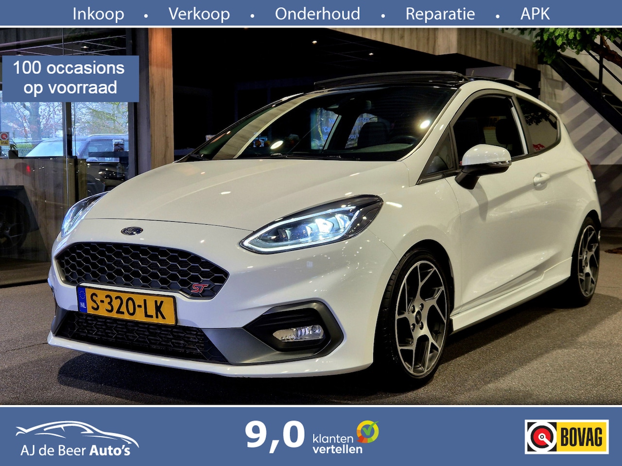 Ford Fiesta - 1.5 EcoBoost ST-3 Panorama | 200pk | LED | Navi - AutoWereld.nl