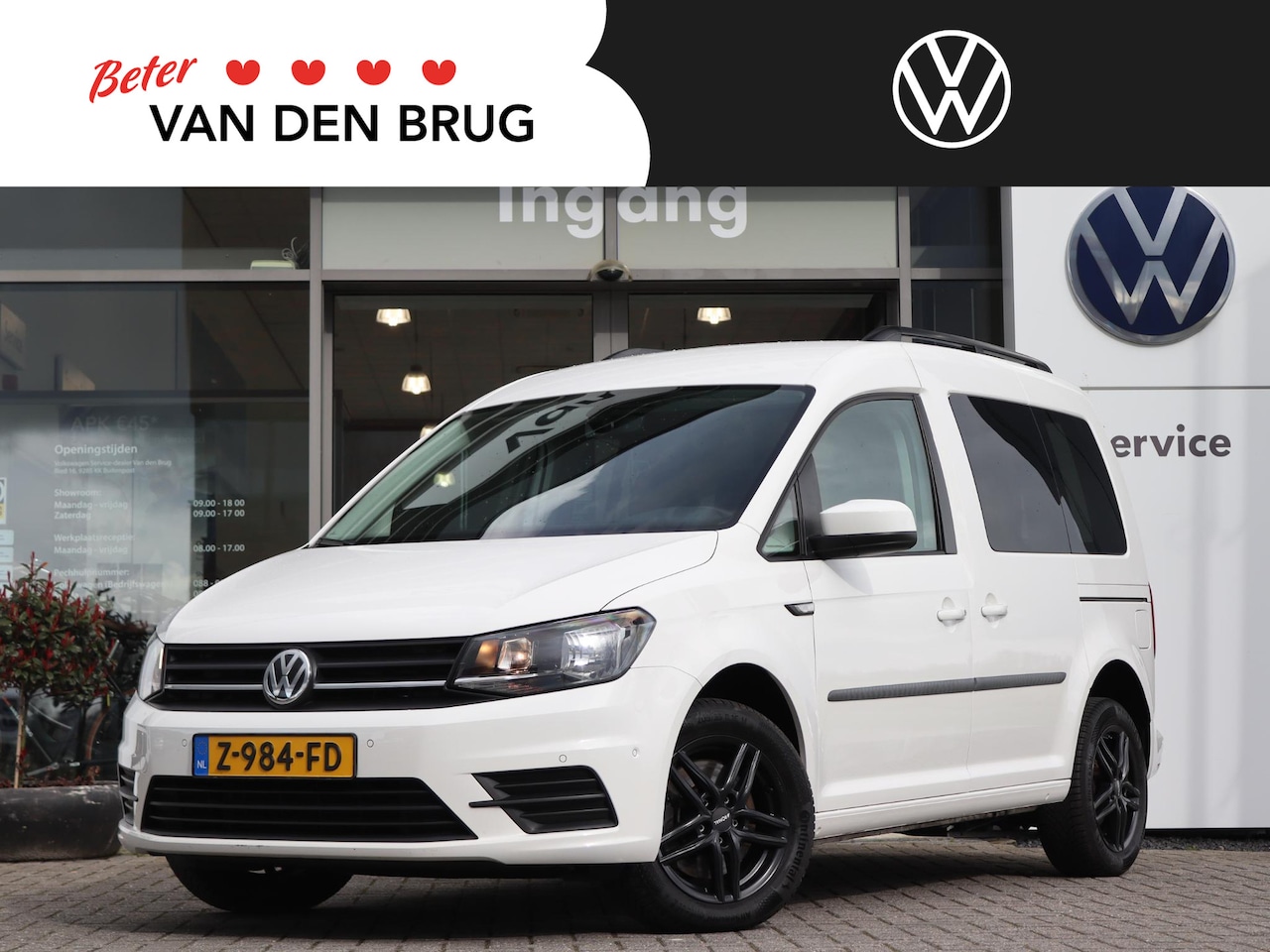 Volkswagen Caddy - 1.4 TSI 131 pk Trendline 5P | Cruise Control | Camera | Airco | PDC | Stoelverwarming | Bl - AutoWereld.nl