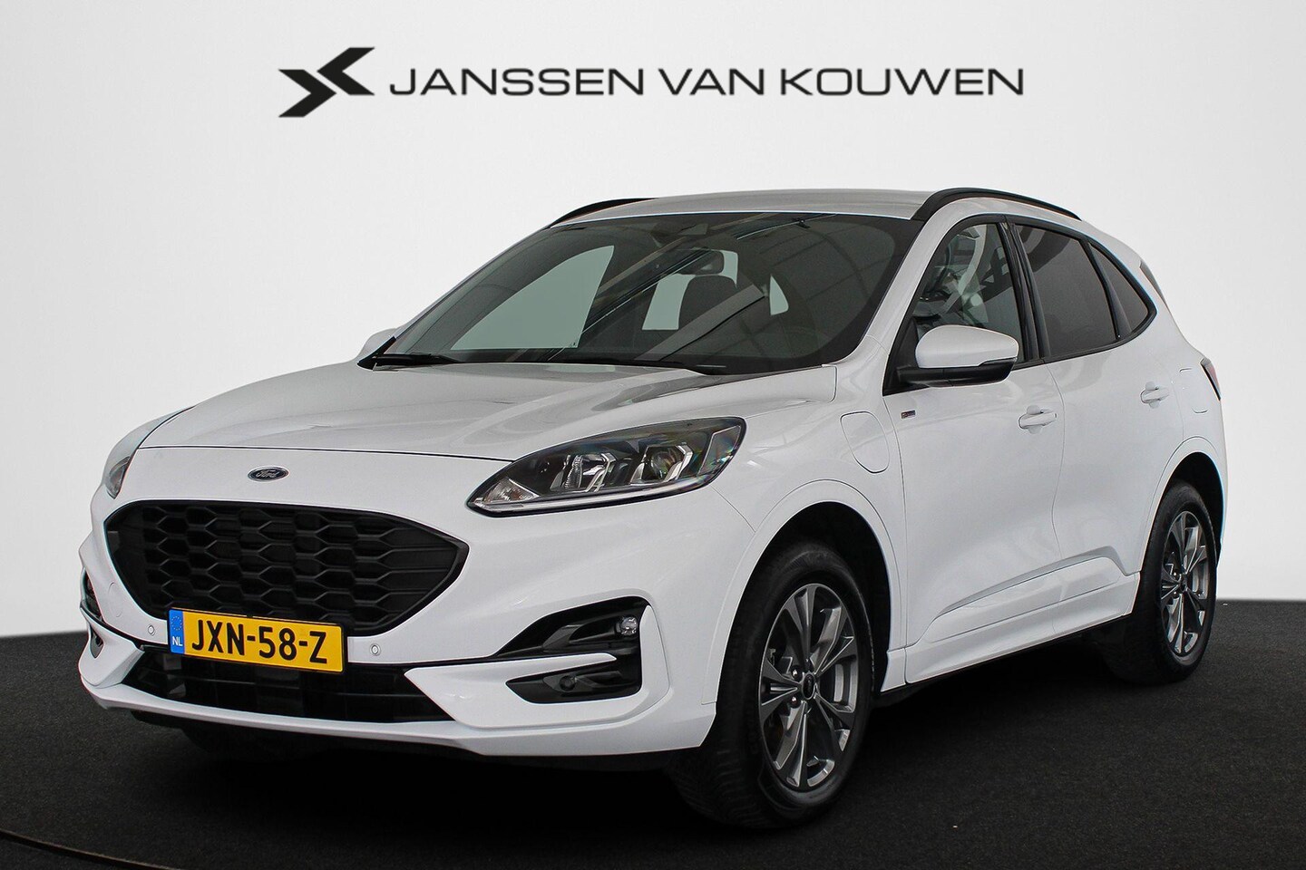 Ford Kuga - 2.5 PHEV ST-Line Stuur-Stoelverwarming Camera Navi Elektrische Achterklep - AutoWereld.nl