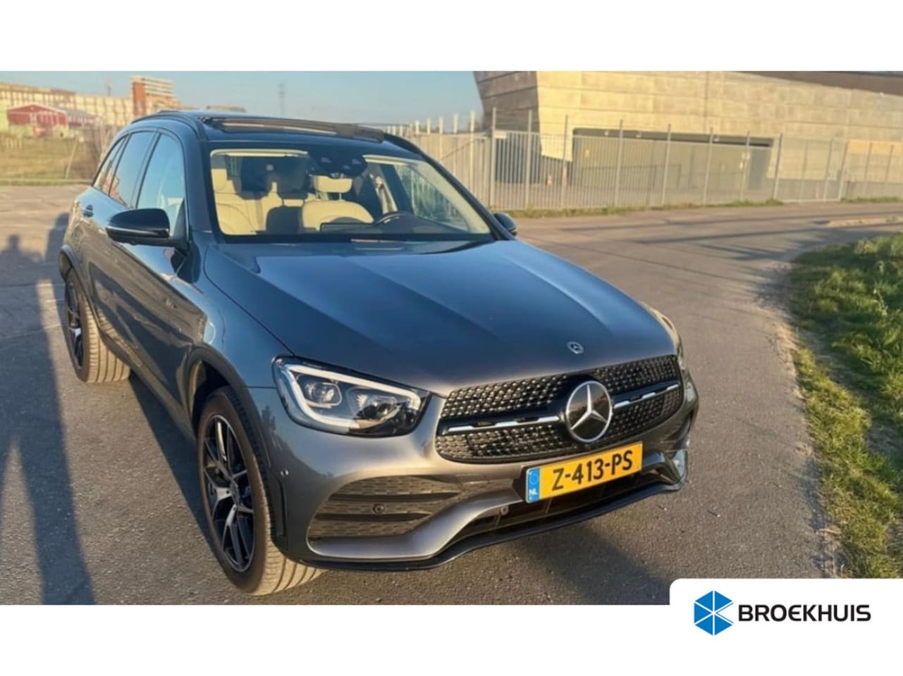 Mercedes-Benz GLC-klasse - 300e 4MATIC Business Solution AMG Panorama Dak | Burmester Sound | Elek. Leder Stoelen met - AutoWereld.nl