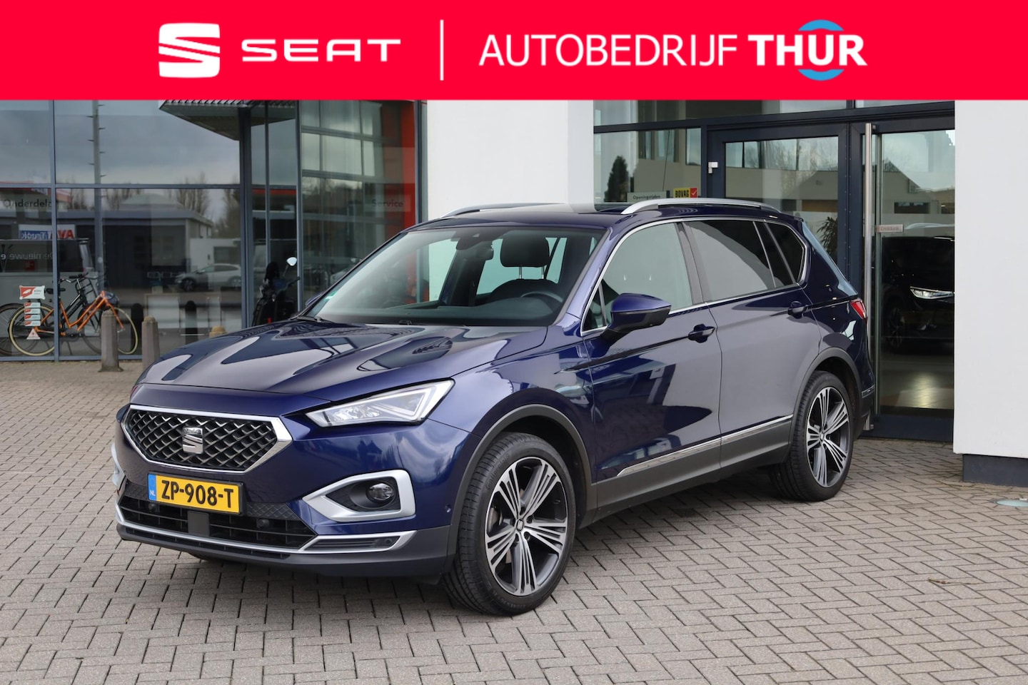 SEAT Tarraco - 1.5 TSI Xcellence 7p. 7 zits panoramadak wegklapbare trekhaak 20" LMV camera chrome dakra - AutoWereld.nl