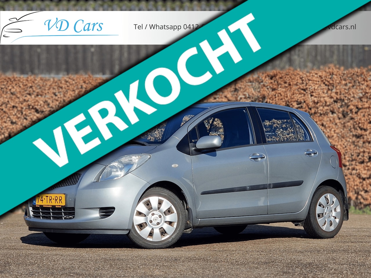 Toyota Yaris - 1.3 VVTi Sol MMT AUTOMAAT*Trekhaak*Airco*NAP - AutoWereld.nl