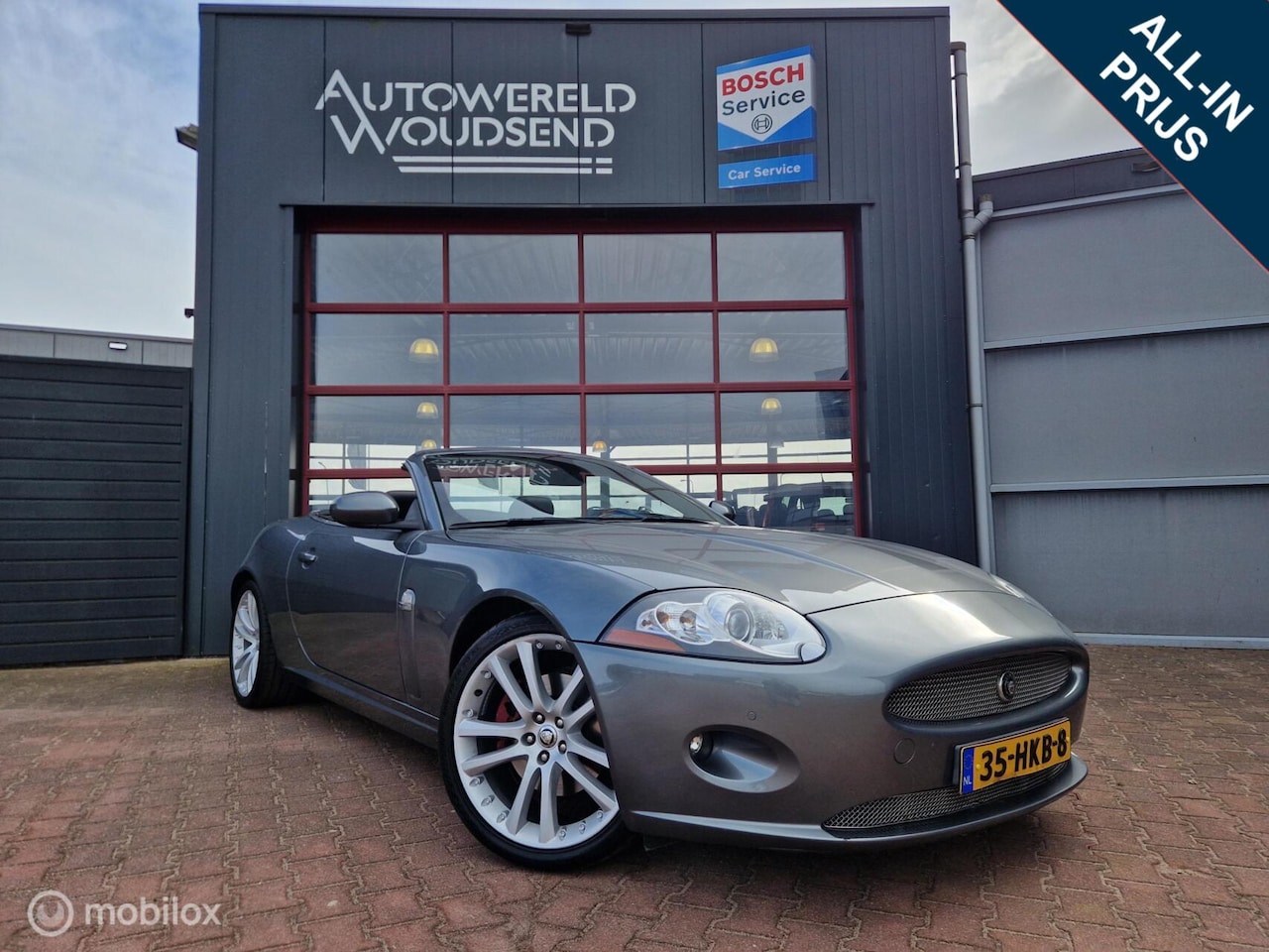 Jaguar XK - 4.2 V8 Convertible |ECC|NAVI|KEURIG ONDERHOUDEN|PDC|CR CONTROL|LEER - AutoWereld.nl