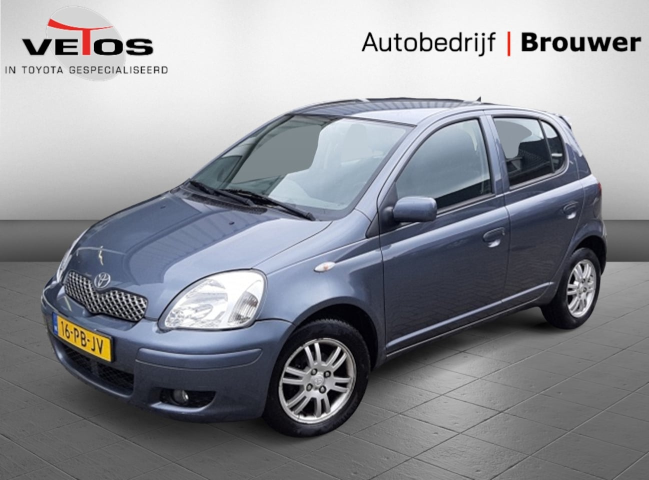 Toyota Yaris - 1.3 VVT-i Blue 5 drs. Airco/Trekhaak - AutoWereld.nl