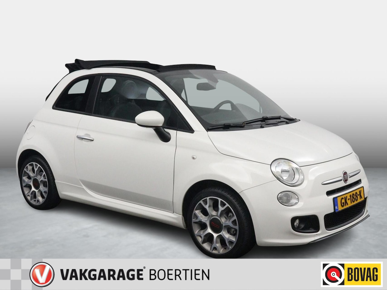 Fiat 500 - Cabrio 0.9 TwinAir Turbo 500S Digitale cockpit - AutoWereld.nl