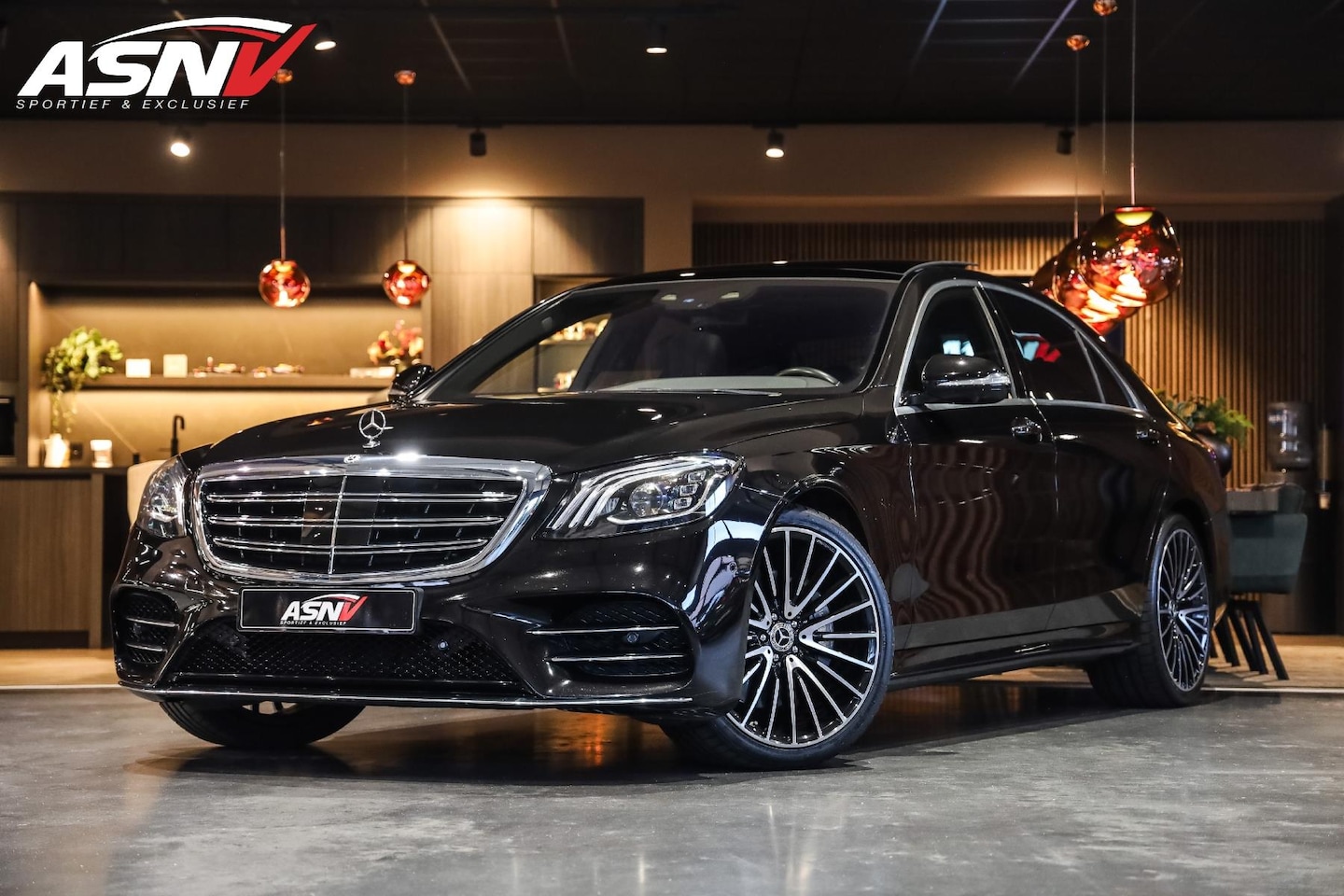 Mercedes-Benz S-klasse - 560 4Matic Lang Premium Plus 560 4Matic Lang Premium Plus, 469 PK, AMG/In/Exterieur, Distronic/Plus, Chauffeur/Pakket, - AutoWereld.nl