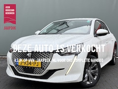 Peugeot e-208 - BWJ 2020 EV Allure 136 PK Première 50 kWh FULL LED | STOELVERW. | HALF LEDER | LANE ASSIST