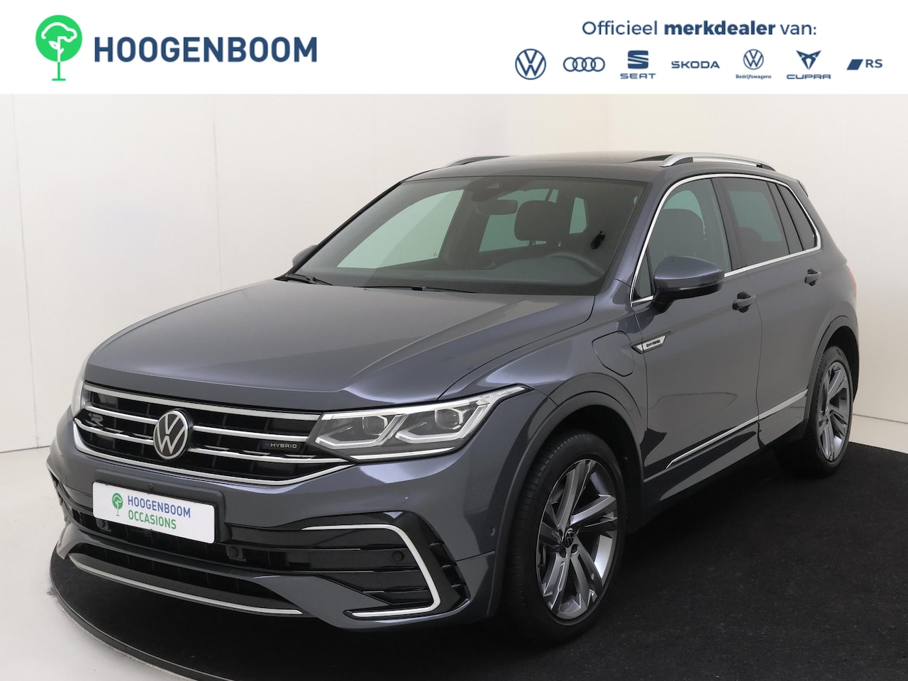 Volkswagen Tiguan - 1.4 TSI eHybrid R-Line Business | Panoramadak | Lederen bekleding | 360 camera | Stoel- en - AutoWereld.nl
