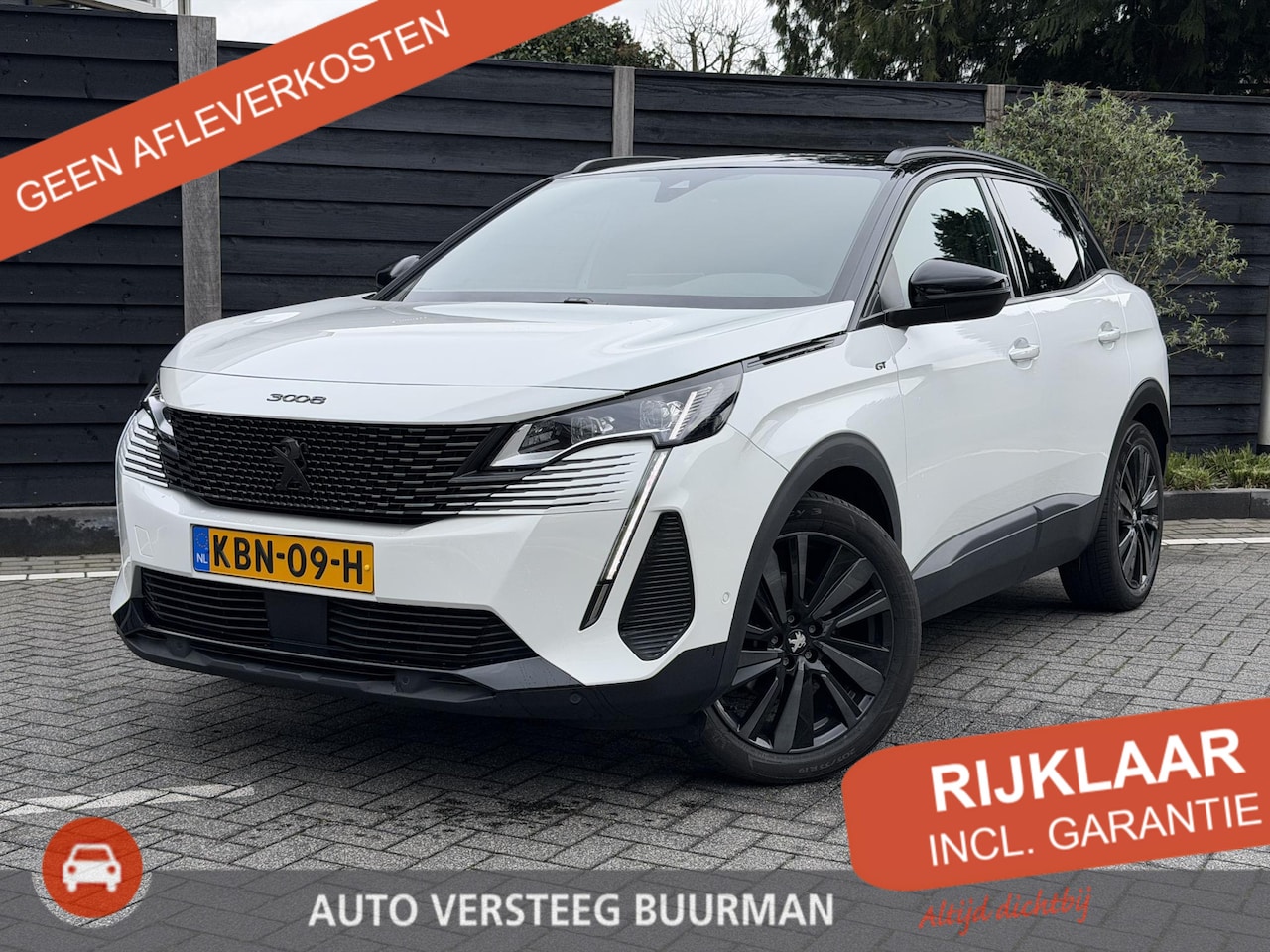 Peugeot 3008 - GT 1.2 PureTech 130PK EAT8 Automaat Black Pack, Navigatie, Achteruitrijcamera, Keyless, St - AutoWereld.nl
