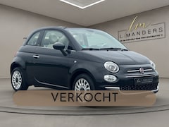 Fiat 500 C - 0.9 TwinAir T Lounge 2018 ZWART | Cabrio | Benzine | 3-deurs | D