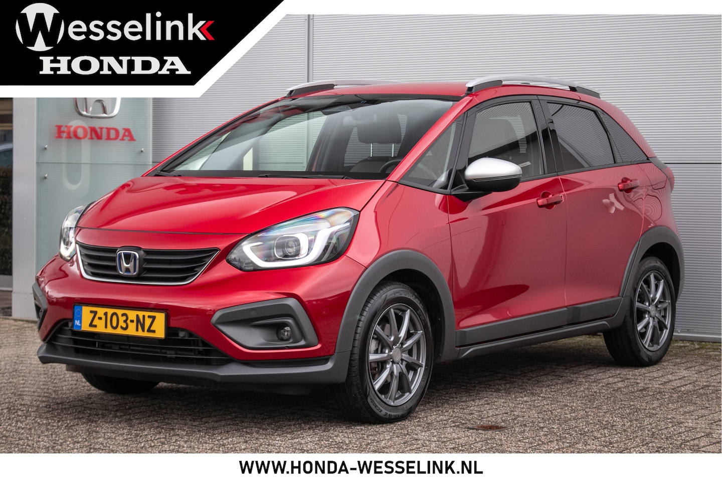 Honda Jazz - 1.5 e:HEV Crosstar - Ad. cruise | Stoelverw. | Alcantara hemel - AutoWereld.nl