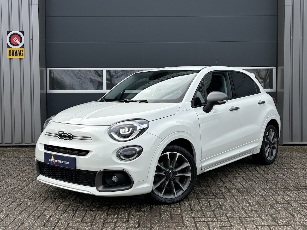 Fiat 500 X - 1.5 Hybrid Sport Automaat | Navi | Camera | Carplay/Android | Leder | Adaptieve Cruise | C - AutoWereld.nl