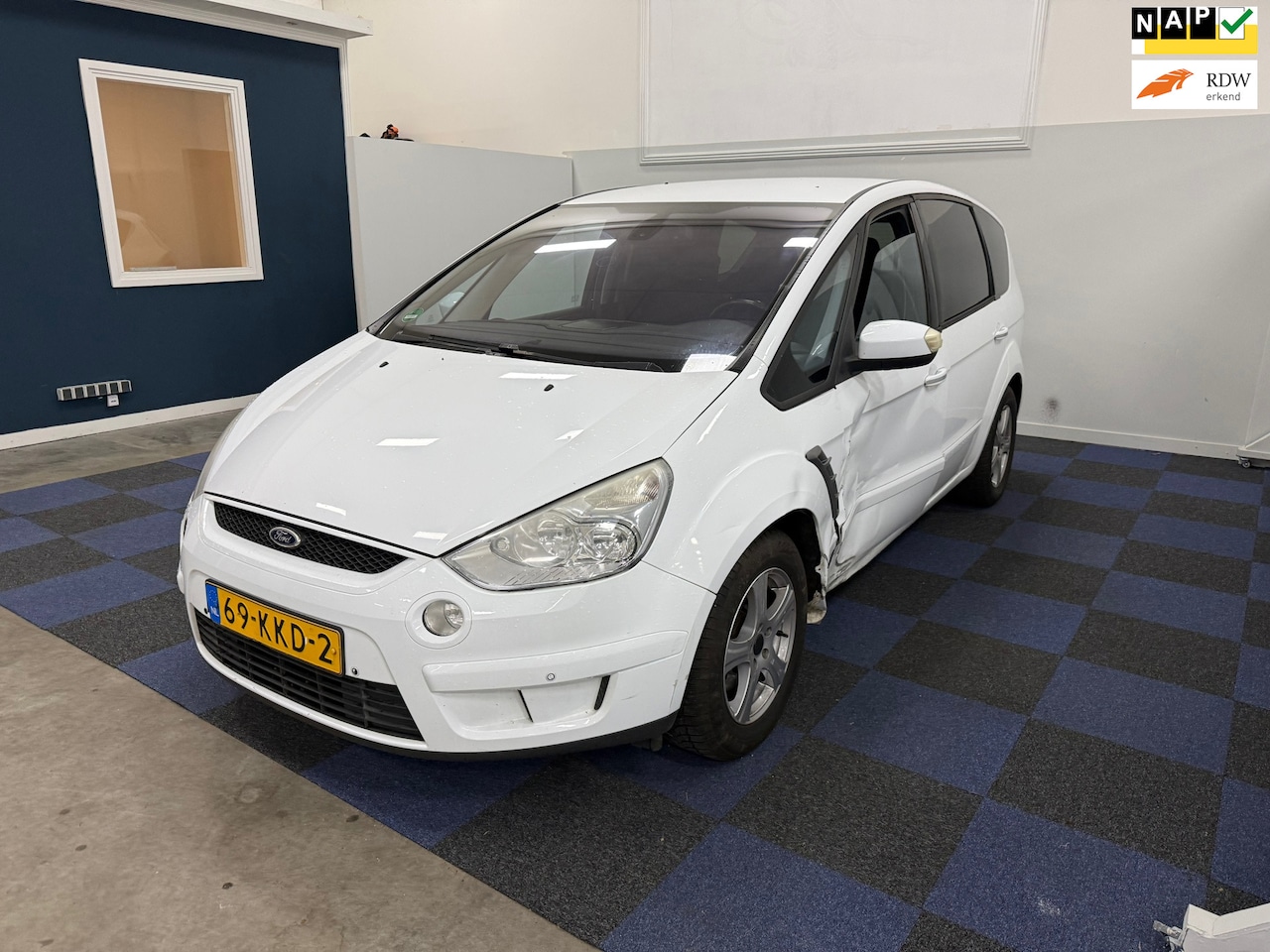 Ford S-Max - 2.0 Titanium Limited / RIJDBAAR SCHADE / NIEUWE APK / RIJDT SCHAKELT GOED - AutoWereld.nl