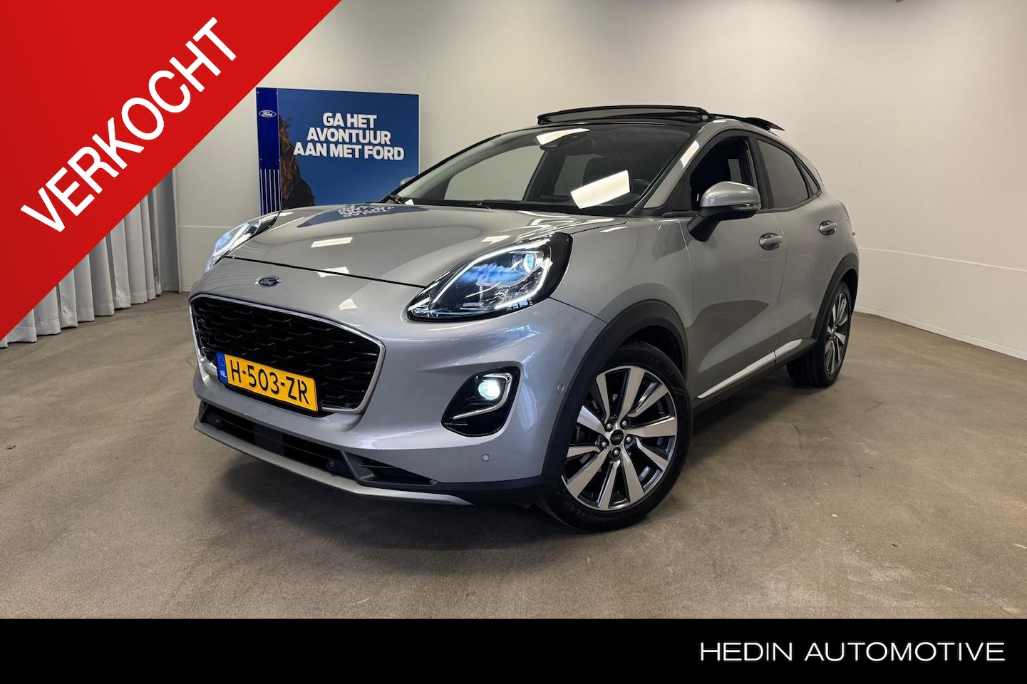 Ford Puma - 1.0 EcoBoost Hybrid Titanium X First Edition | Pano | Stoelmassage | Stoel,- stuur,- voorr - AutoWereld.nl