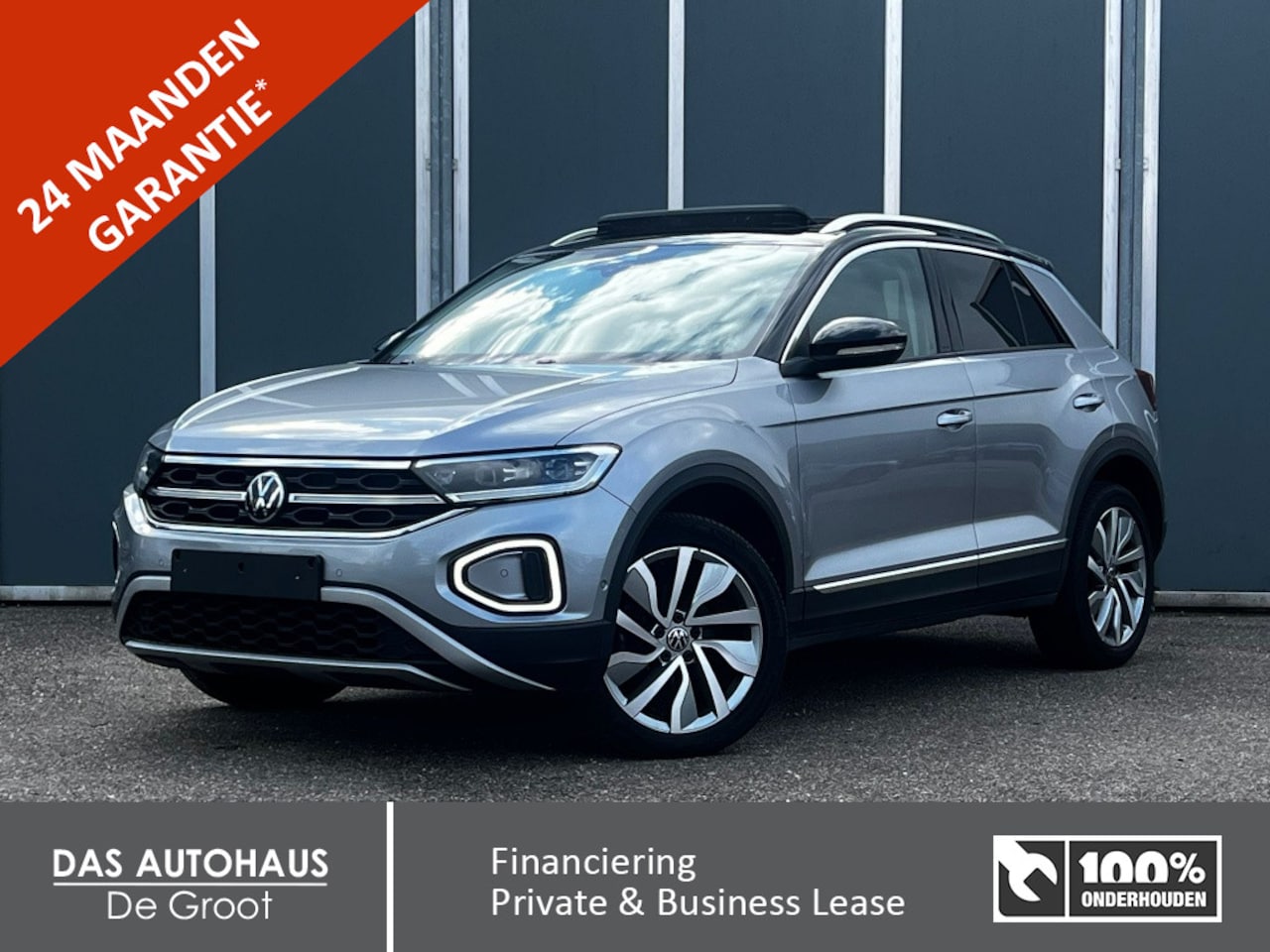 Volkswagen T-Roc - 1.5TSI 150pk DSG Style | ACC | Leer | Pano | Camera - AutoWereld.nl