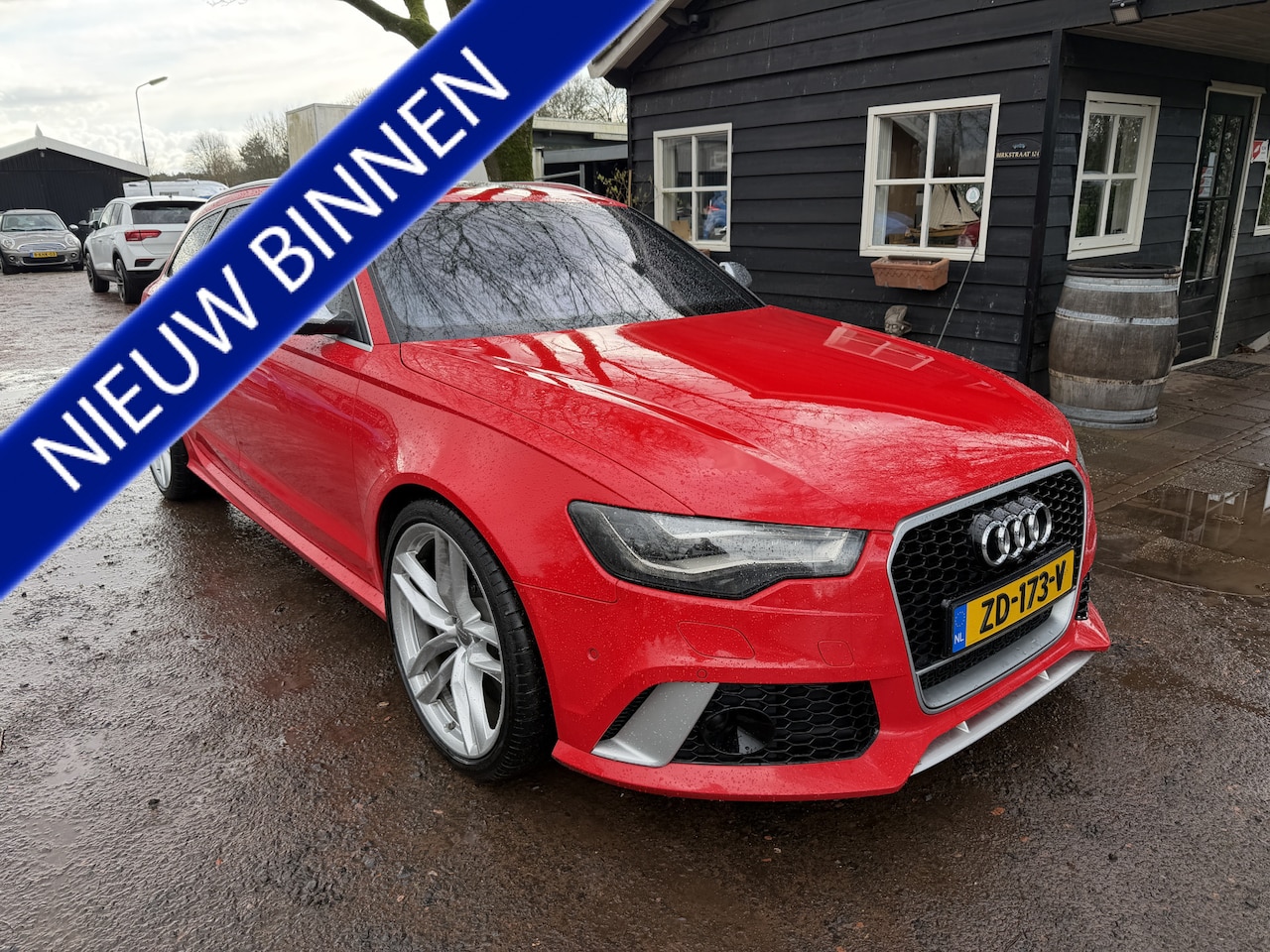 Audi A6 Avant - 4.0 TFSI RS 6 MISANO.ROOD|B&O|PANO|KERAMISCH|MILLTEK - AutoWereld.nl