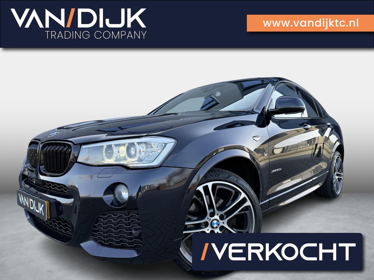 BMW X4 - xDrive30d High Executive M-Pakket ✓Bi-Xenon ✓Schuifdak ✓Sportstoelen Leder ✓Navigatie Prof - AutoWereld.nl