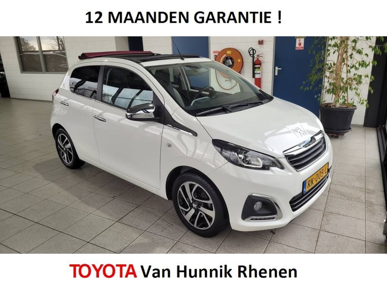 Peugeot 108 - 1.0 e-VTi Allure TOP! | AUTOMAAT | 5-drs | AIRCO | OPEN DAK | - AutoWereld.nl