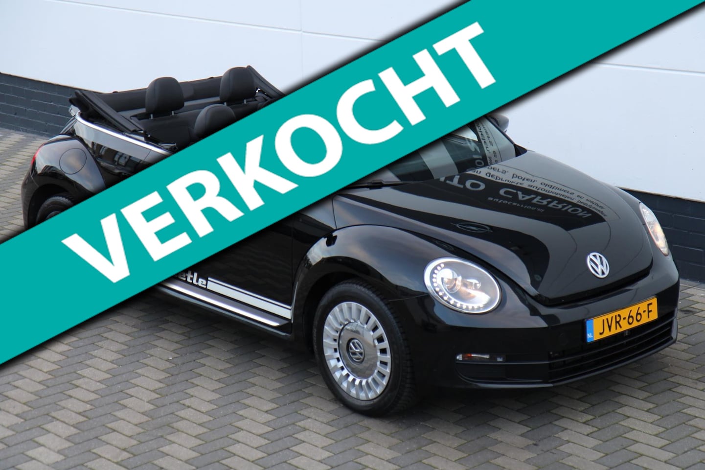 Volkswagen Beetle Cabriolet - 2.5 170PK Aut. Leder Cruise !! - AutoWereld.nl