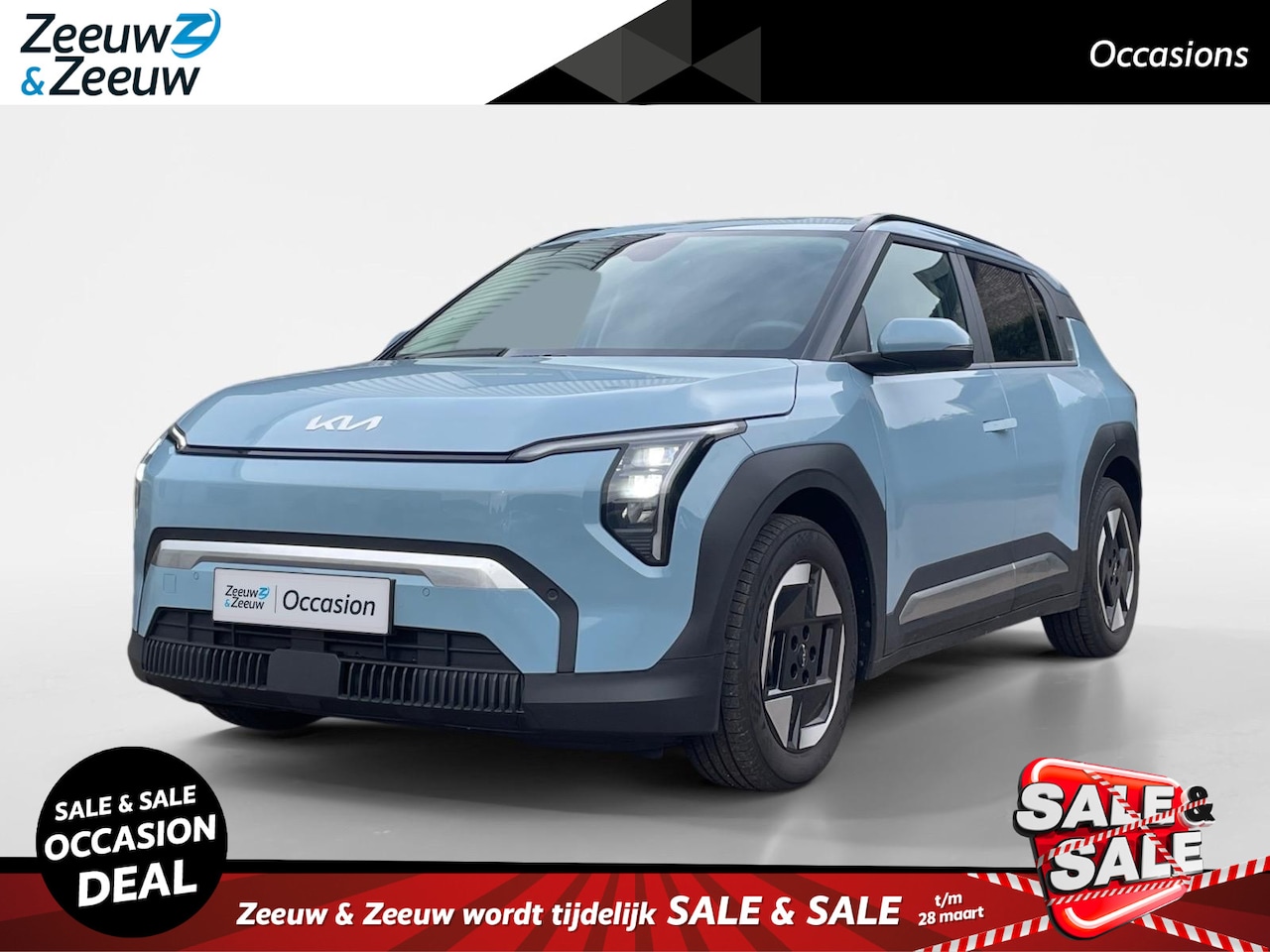 Kia EV3 - Plus 58.3 kWh | Dodehoek detectie | draadloos opladen mobiele telefoon | Privacy glass | S - AutoWereld.nl