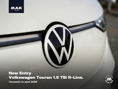 Volkswagen Touran - 1.5 TSI R-Line, 7p., pano, virtual, 18", camera, tr.haak, ACC, keyless, LED, privacy