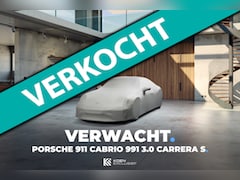 Porsche 911 Cabrio - 991 3.0 Carrera S (2017, NL) Sport Chrono, 18-weg stoelen geventileerd, Bose