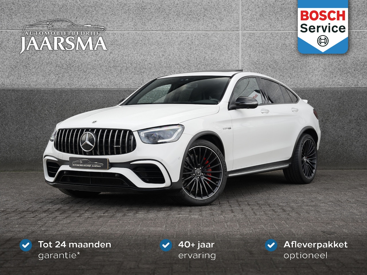 Mercedes-Benz GLC-klasse Coupé - AMG 63 S 4MATIC+ Premium Plus |Glazen schuif- kanteldak |Sportuitlaat |Adaptive Cruise Con - AutoWereld.nl