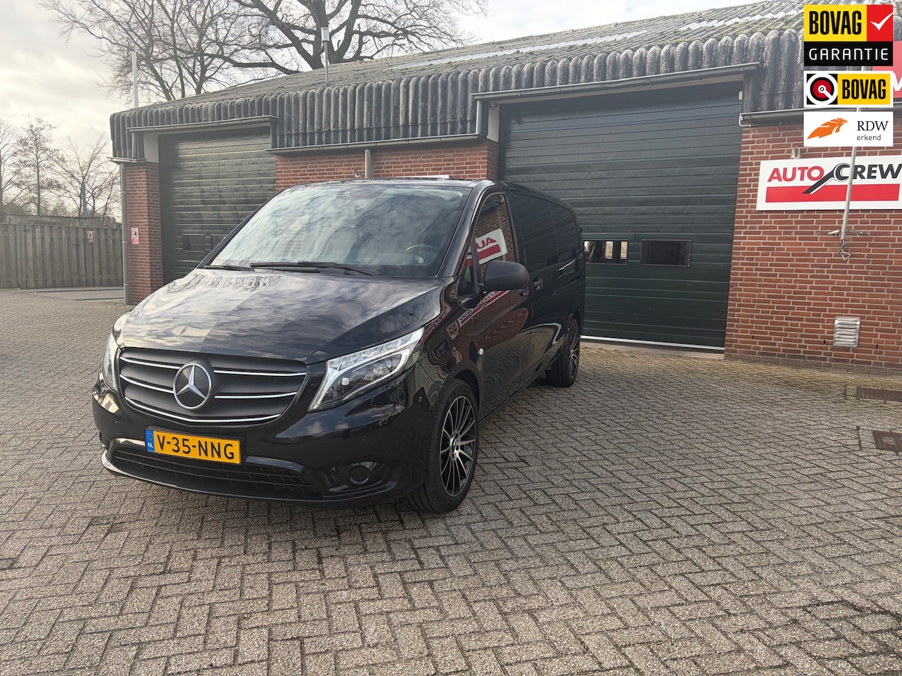 Mercedes-Benz Vito - 116 CDI XXL DC 2x Schuif 6-Persoons-Grijs kenteken! LED ACC CAMERA CARPLAY - AutoWereld.nl