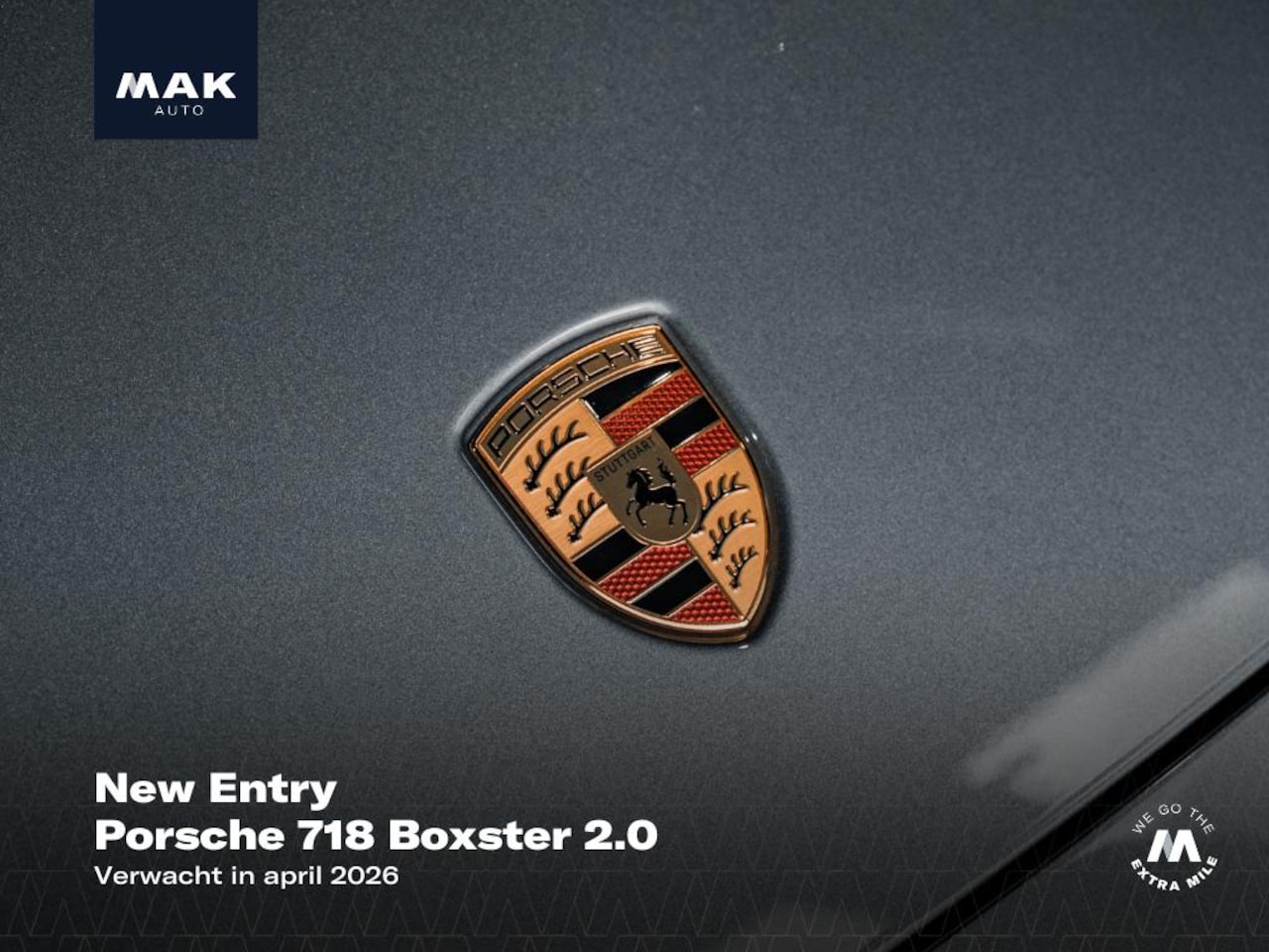 Porsche 718 Boxster - , PDK, sportuitlaat, PDLS, ParkAssist, 20", cruise, sportstoelen+ - AutoWereld.nl