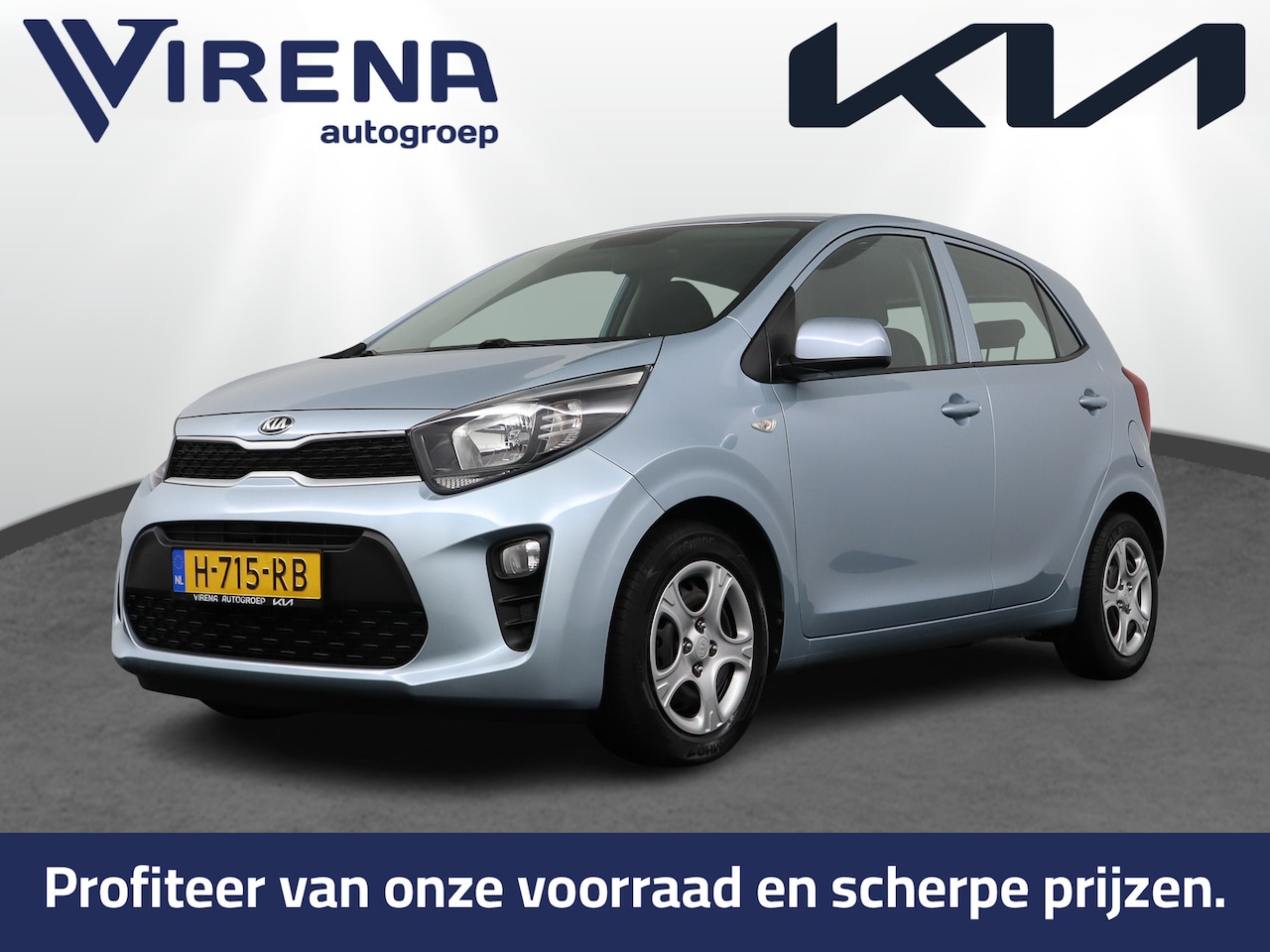 Kia Picanto - 1.0 MPi ComfortPlusLine Airco - Radio - Apple/Android Carplay - Fabrieksgarantie tot 04-20 - AutoWereld.nl