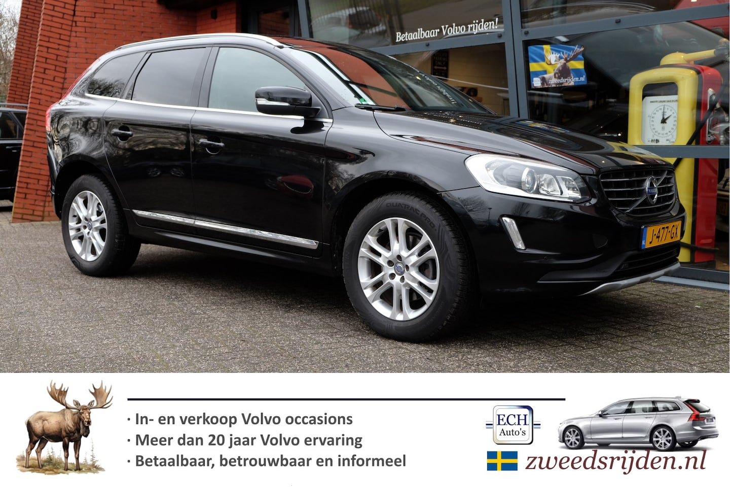 Volvo XC60 - D5 220pk AWD Automaat Summum, Leer, Navi, Xenon, - AutoWereld.nl