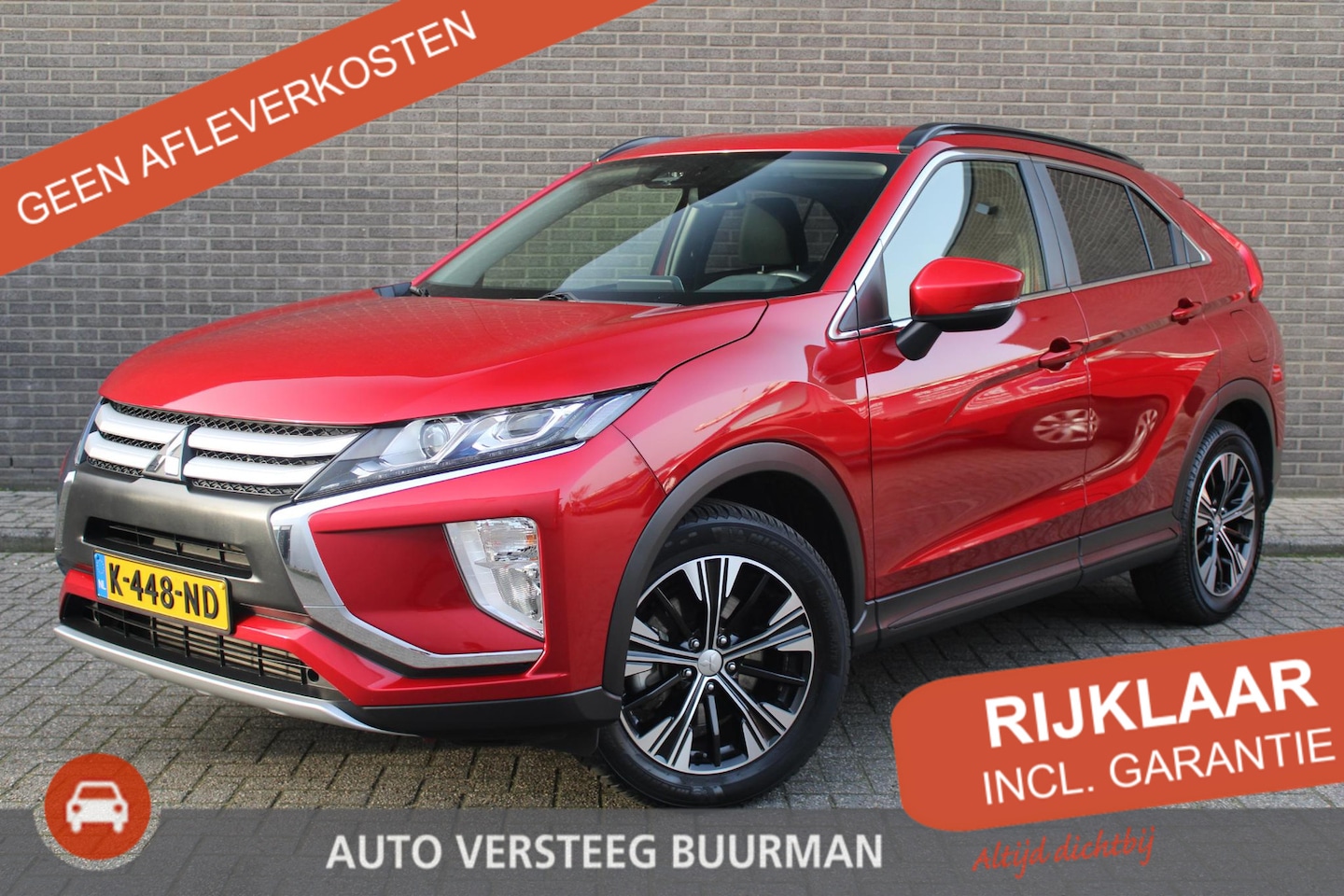 Mitsubishi Eclipse Cross - 1.5 DI-T Intense Automaat , Carplay , Parkeercamera - AutoWereld.nl