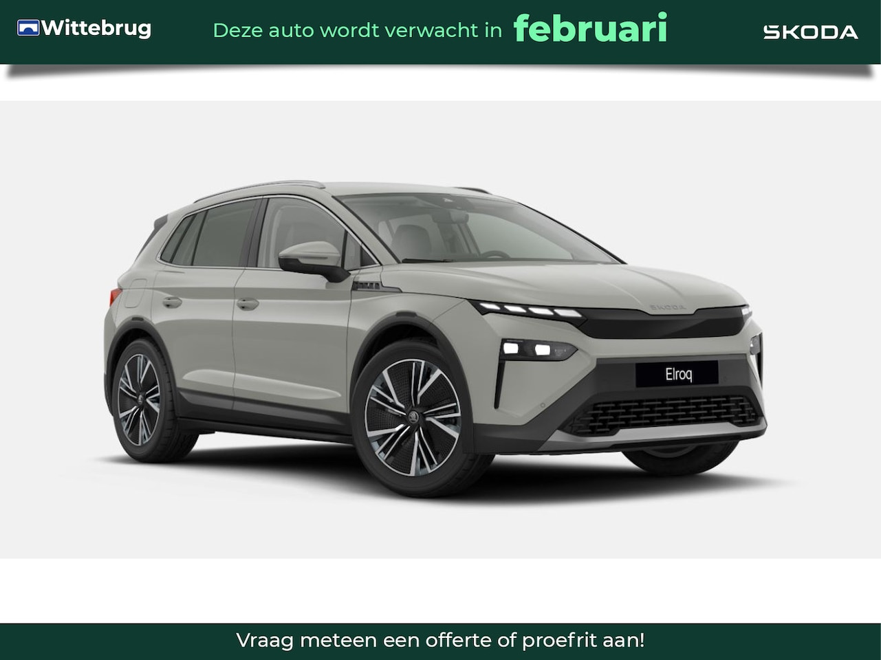 Skoda Elroq - 85 Business Edition Business Upgrade pakket - Plus / 20" lichtmetalen velgen Neptune / €3. - AutoWereld.nl