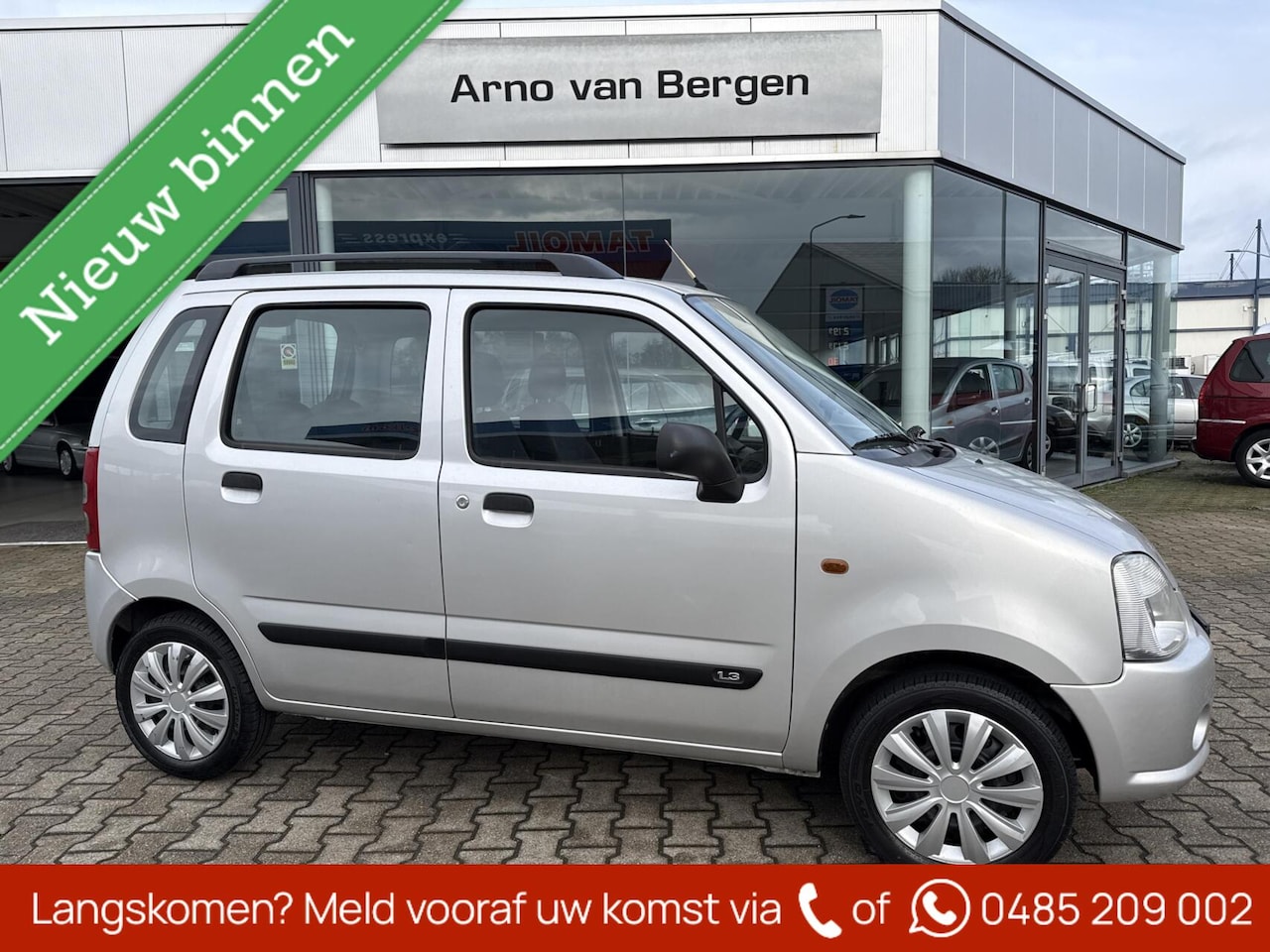 Suzuki Wagon R+ - 1.3 GLX 1.3 GLX, AUTOMAAT, airco, stuurbekrachtiging. - AutoWereld.nl