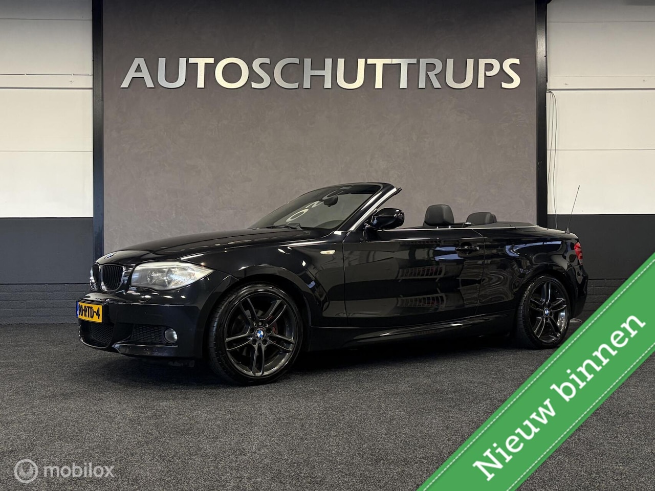 BMW 1-serie Cabrio - 118i High Executive LEDER / NAVI / CLIMA / CRUISE / - AutoWereld.nl