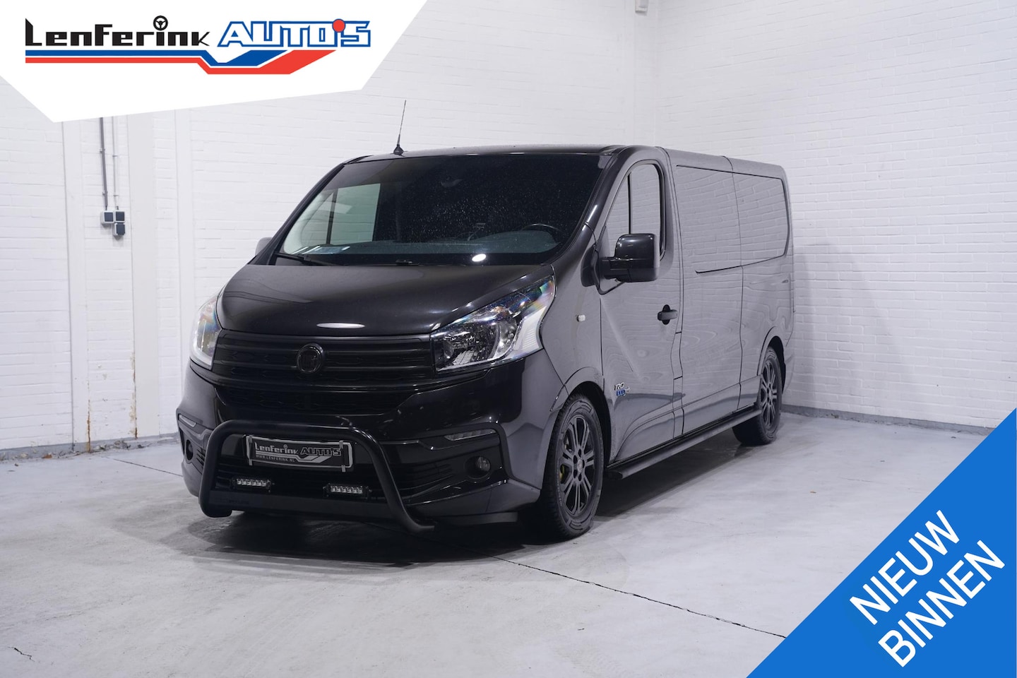 Fiat Talento - 2.0 MultiJet 170 pk L2H1 Black Edition Navi Leder Zwart, Trekhaak, Verlaagd, 17" LMV, 3-Zi - AutoWereld.nl