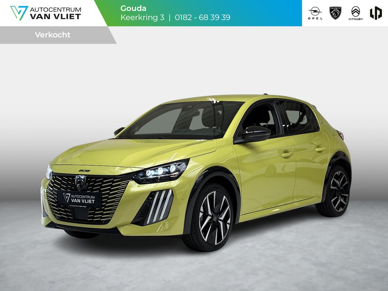 Peugeot e-208 - EV GT 51 kWh Navigatie | Adaptieve cruise control | Keyless | Stoelverwarming | Elektrisch - AutoWereld.nl