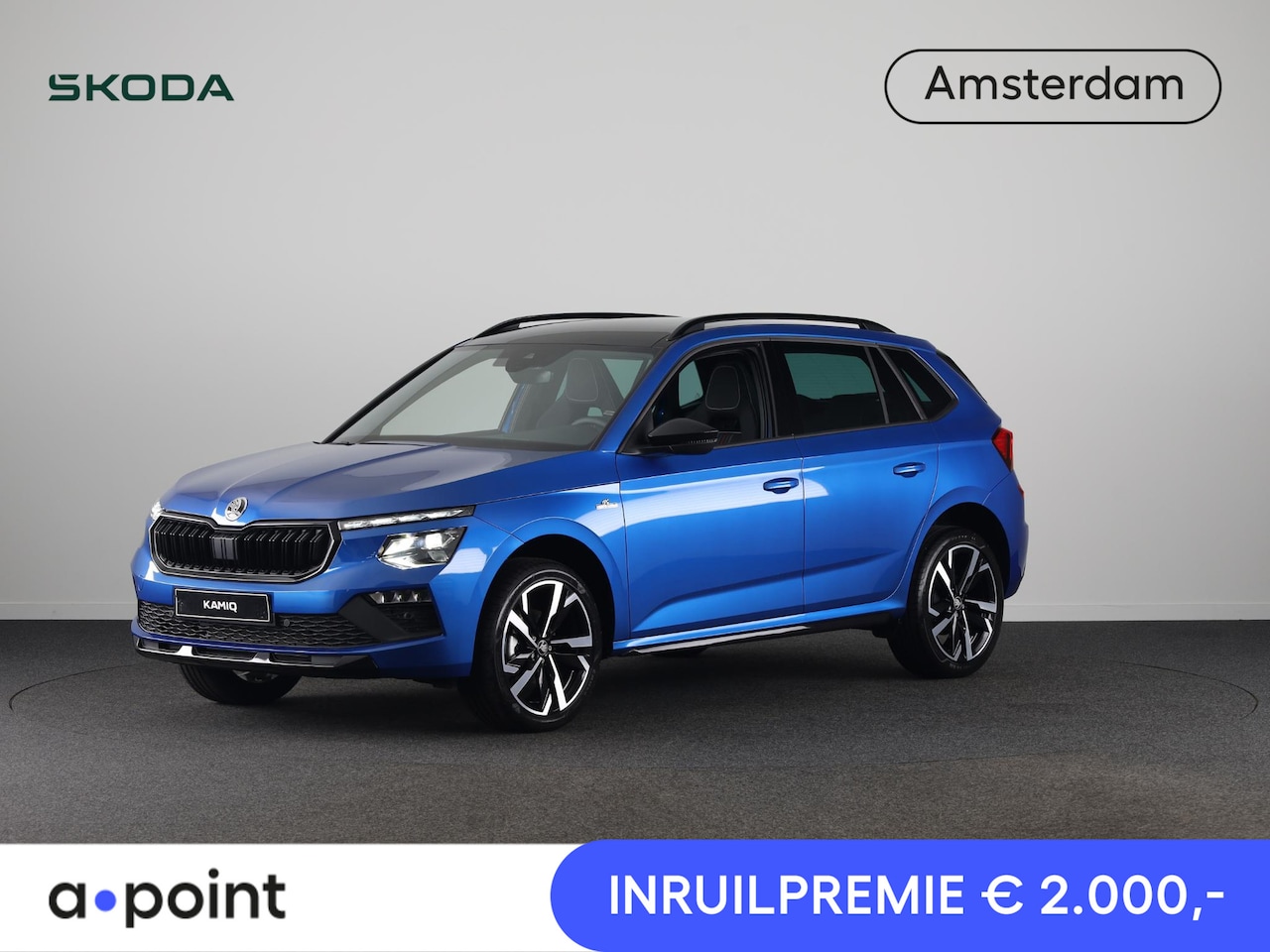 Skoda Kamiq - Monte Carlo 1.0 TSI 115 pk 7 versn. DSG | Travel Assist Plus | Winter Pakket | 18 inch lic - AutoWereld.nl