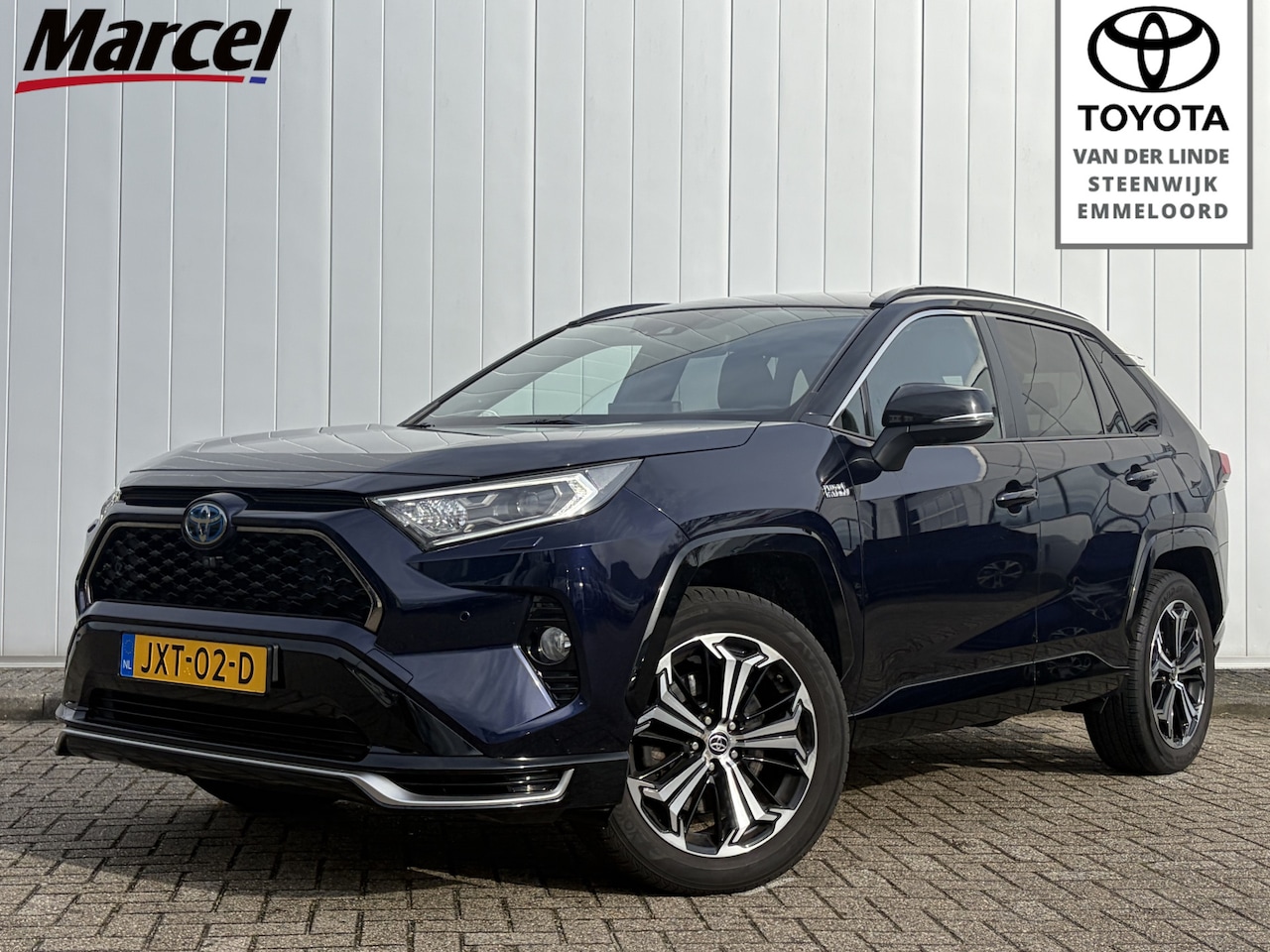 Toyota RAV4 - 2.5 Plug-in Hybrid AWD Bi-Tone Plus Memory JBL Trekhaak 1500KG Headup 360Cam Leder - AutoWereld.nl
