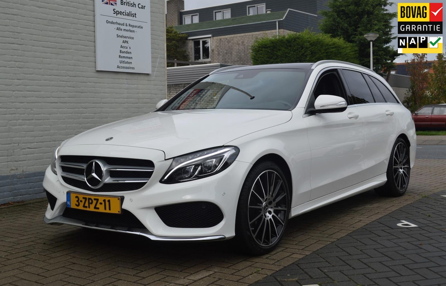 Mercedes-Benz C-klasse Estate - 180 AMG Sport Edition Automaat / BOVAG RIJKLAARPRIJS - AutoWereld.nl