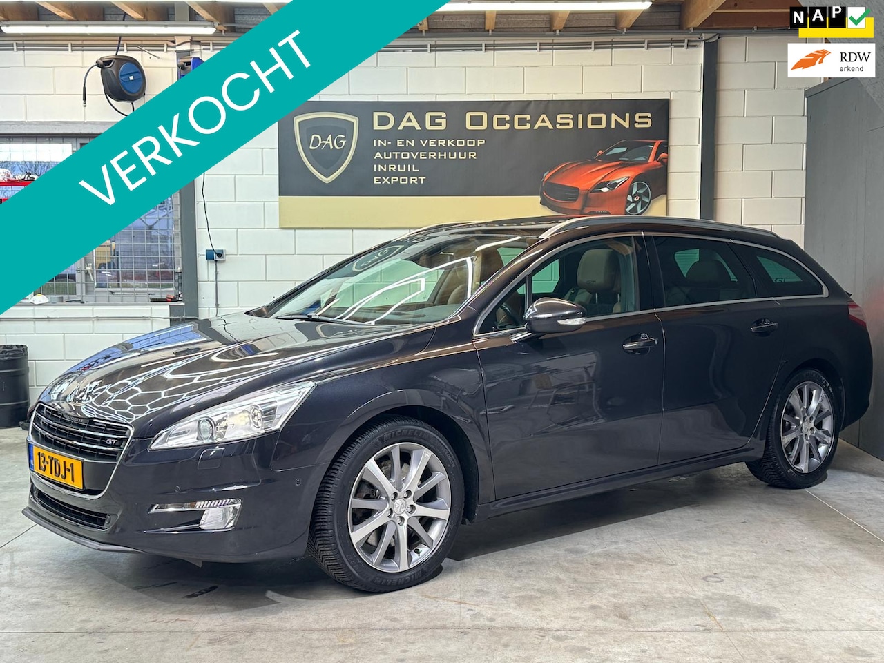 Peugeot 508 SW - 2.2 HDi GT HEAD UP|AUTOMAAT|PDC|BOM VOL|LEER - AutoWereld.nl
