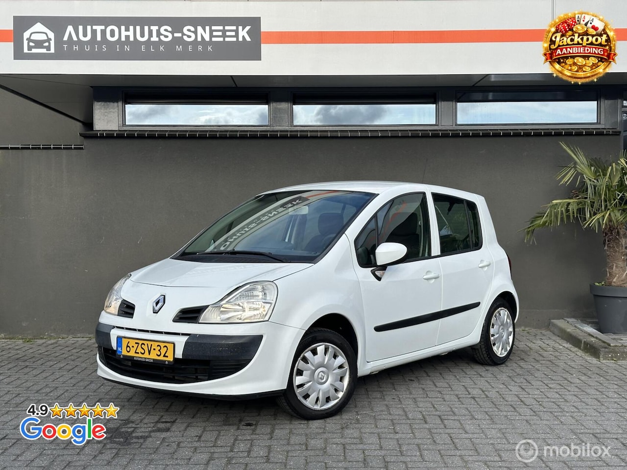 Renault Modus - 1.2-16V Authentique |Lage km-stand|Nette staat - AutoWereld.nl