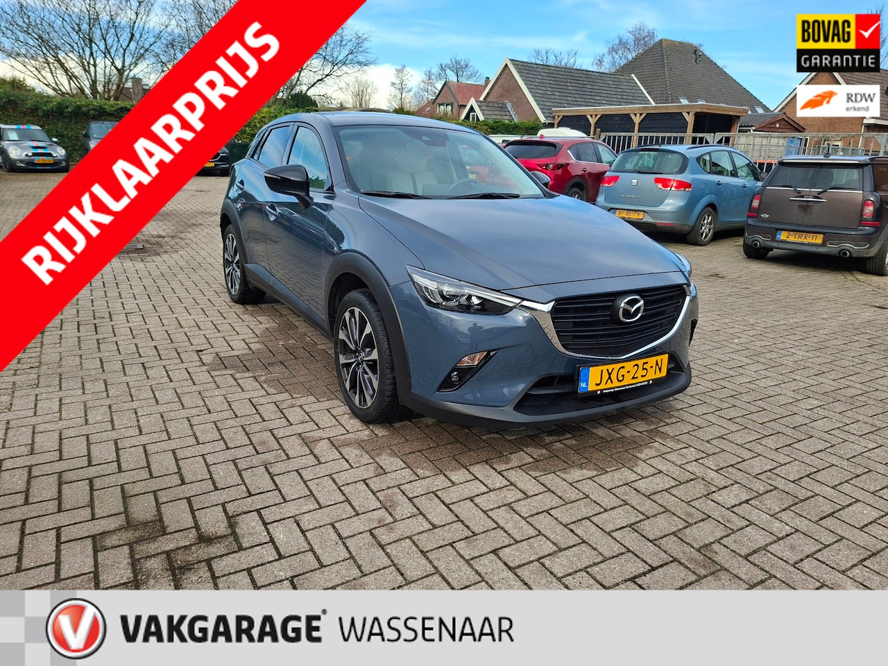 Mazda CX-3 - 2.0 SkyActiv-G 121 Luxury automaat carplay leer - AutoWereld.nl